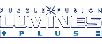 Lumines Plus title screen for Playstation 2